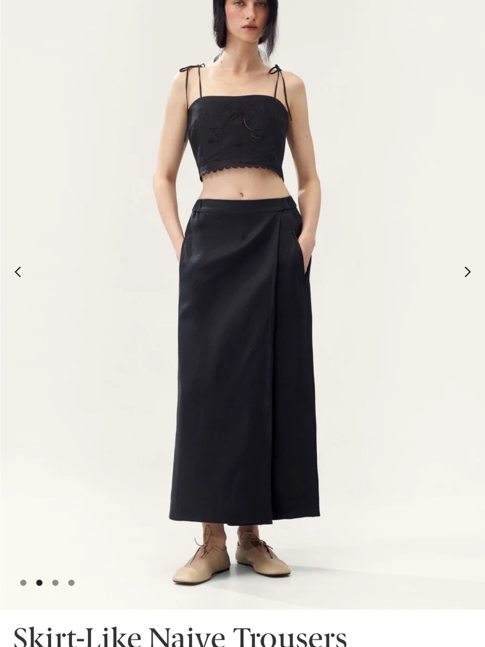 Skirt-Like Naive Trousers by Gunia - Picture 2 of 4